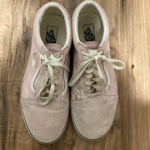 pink vans, 12 in mens, worn well.